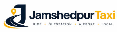 Jamshedpur Taxi Service Jamshedpur Taxi logo — Ride, Outstation, Airport & Local cab service in Jamshedpur